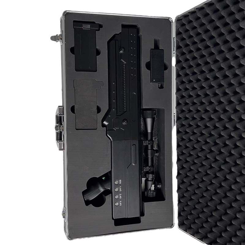  苏尼特右手持便携式枪型低空防御反制四通道B型