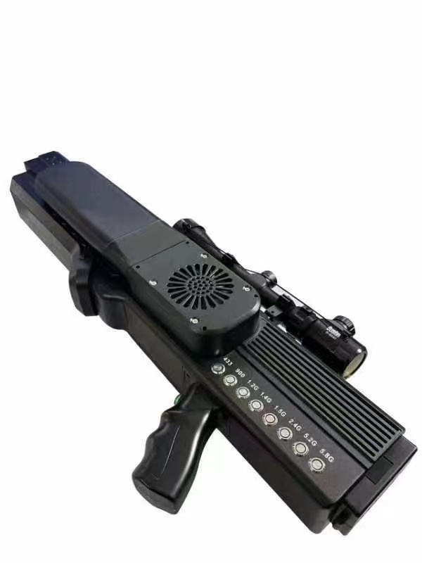  苏尼特右手持便携式枪型低空防御反制八通道